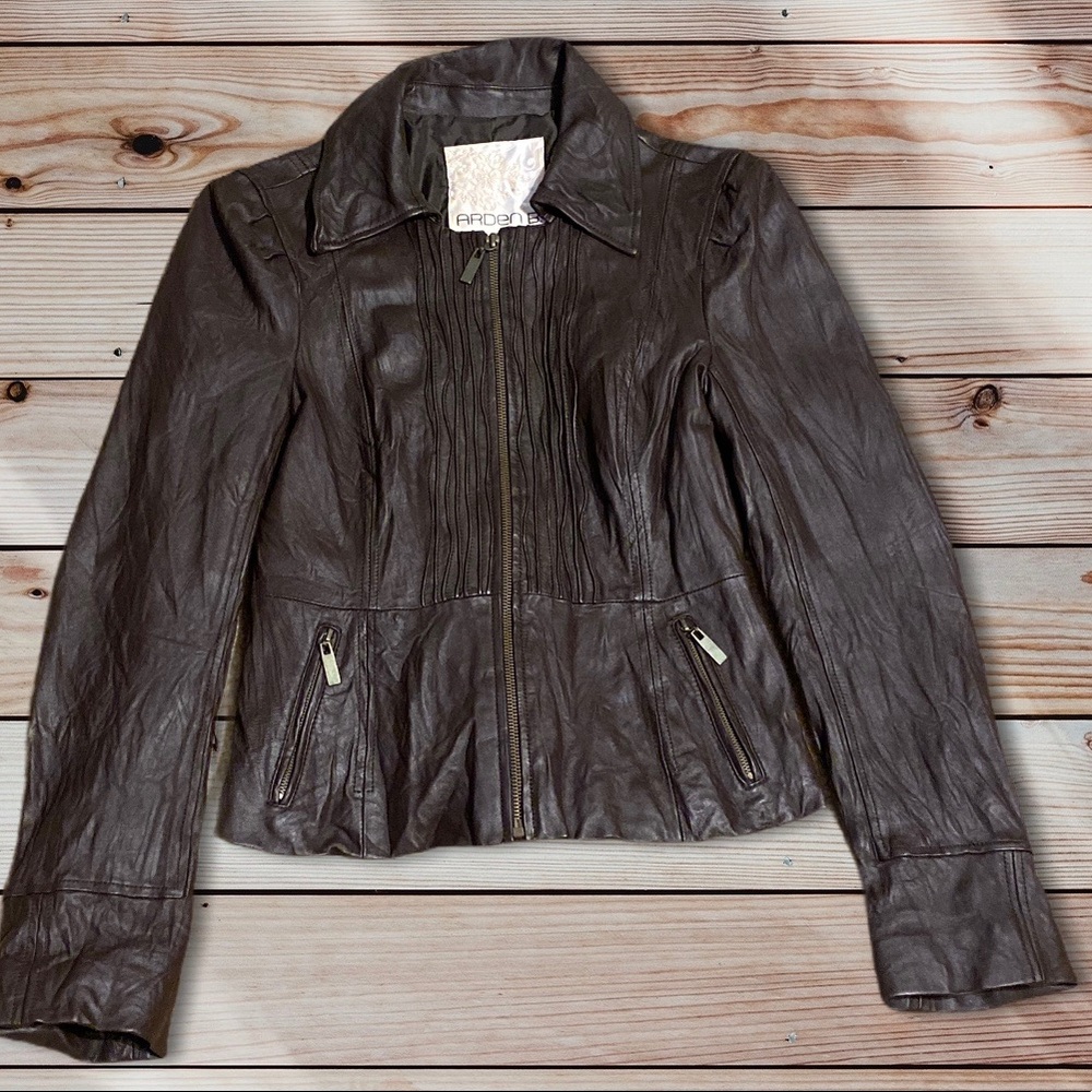 Arden B genuine Leather jacket